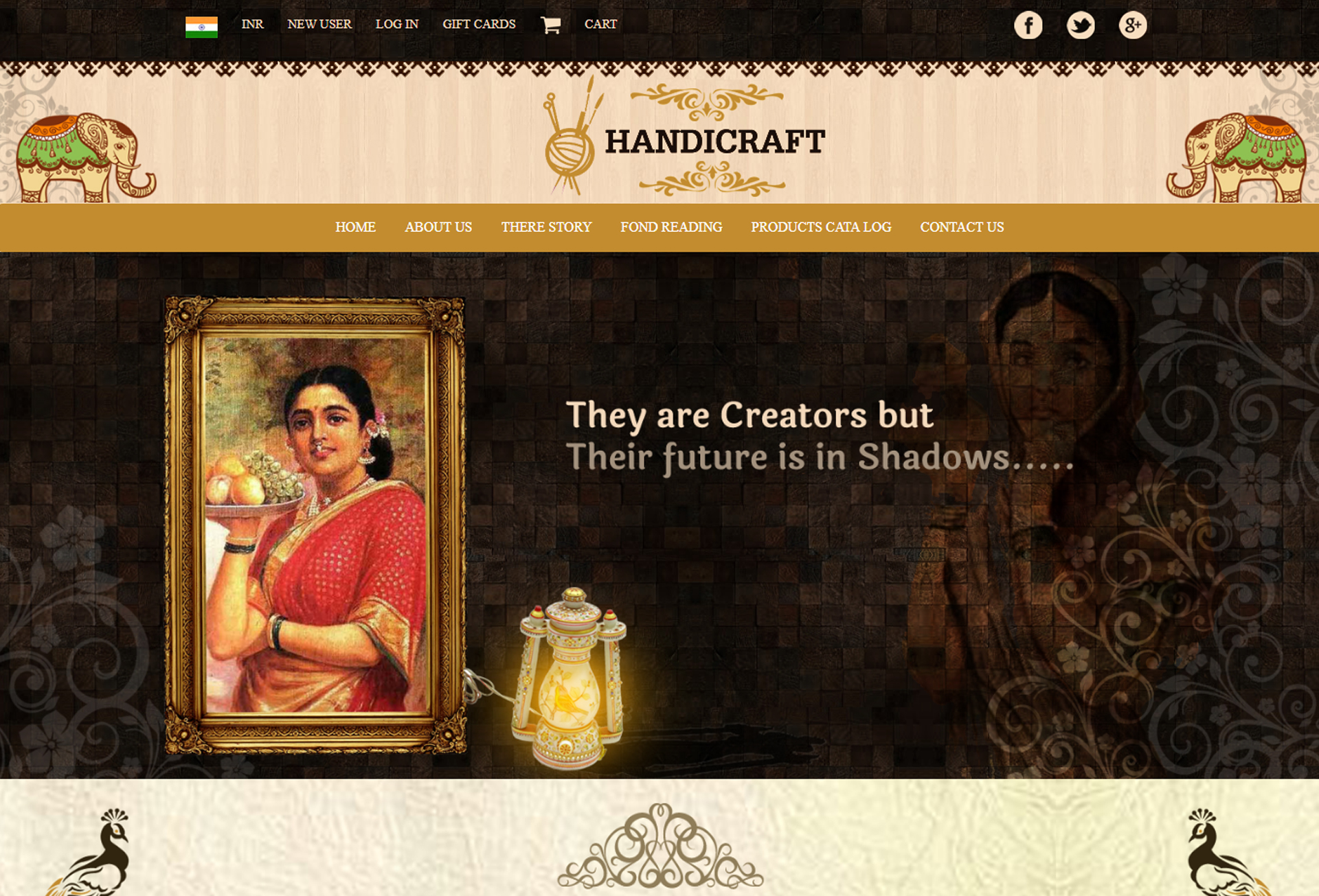 Handicraft E-Commerce Website