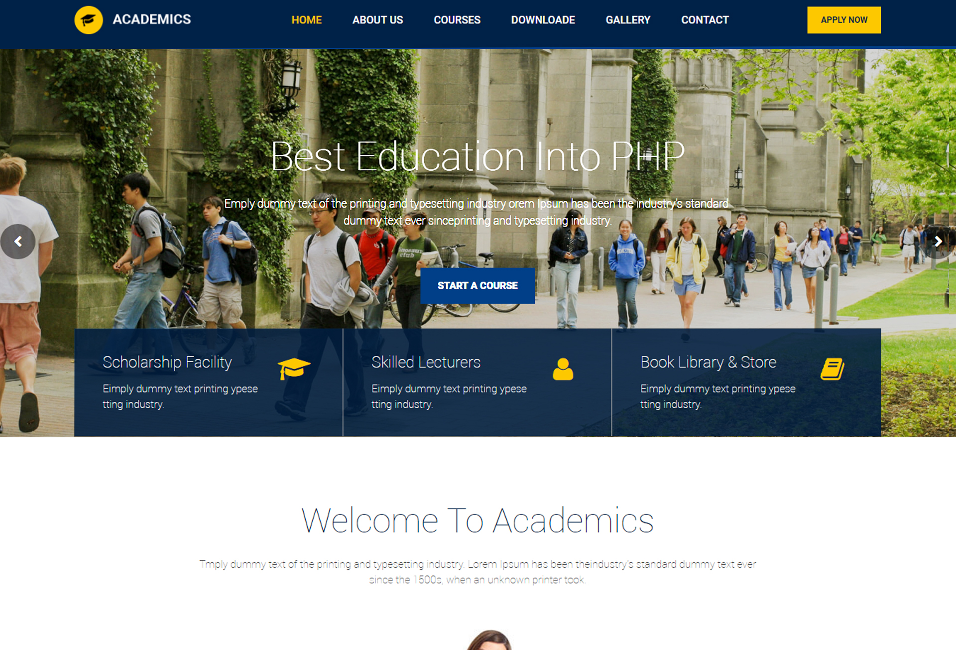 Educational Website