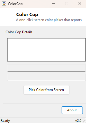 Color Cop main window