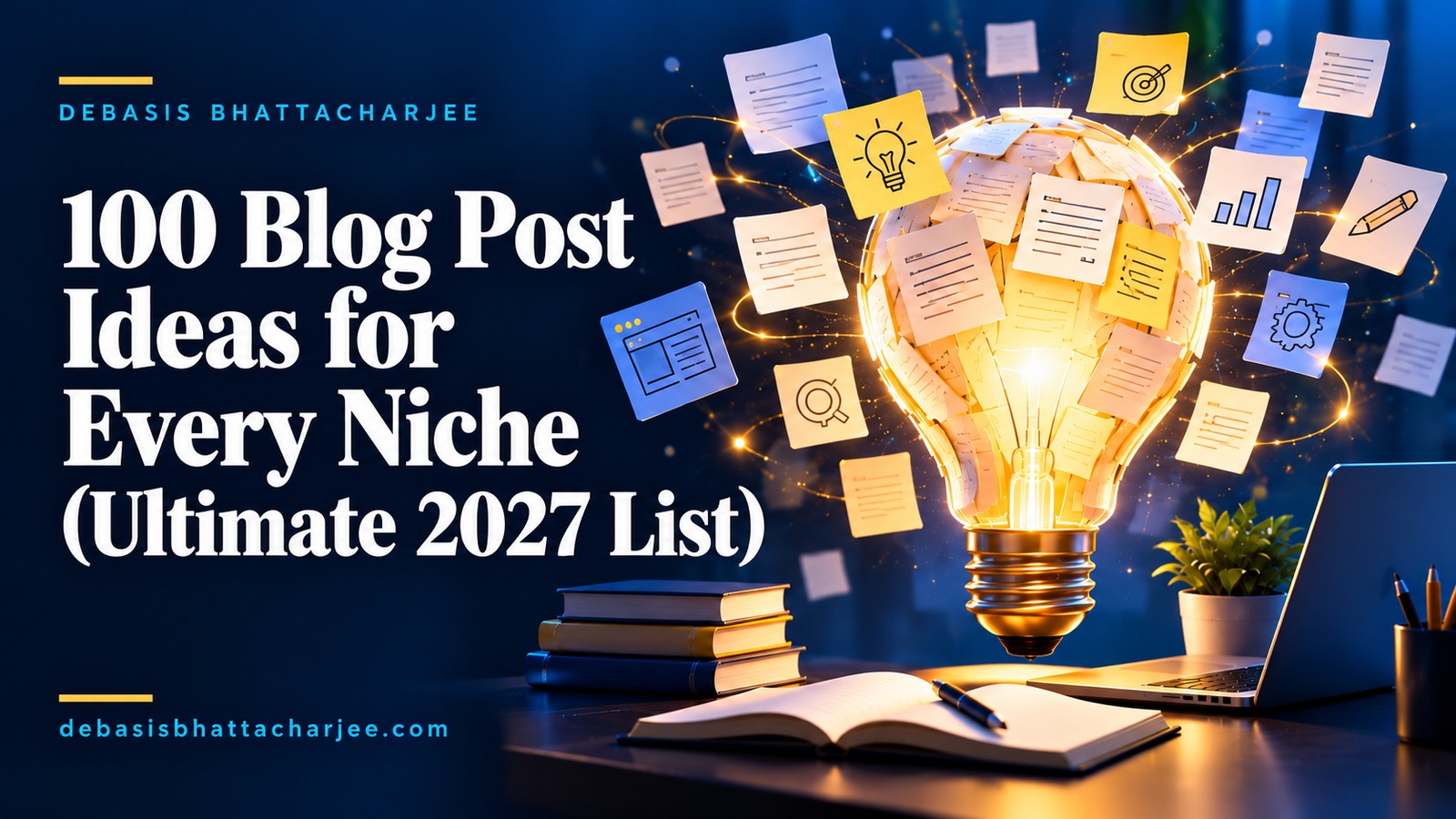 100 Blog Post Ideas for Every Niche (Ultimate 2027 List)