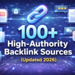 100+ High-Authority Backlink Sources (Updated 2026)