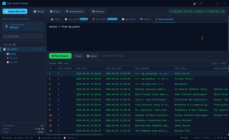 SQLScriptViewer – Developed by Debasis Bhattacharjee – debasisbhattacharjee.com – 2026-03-12_06-52-0
