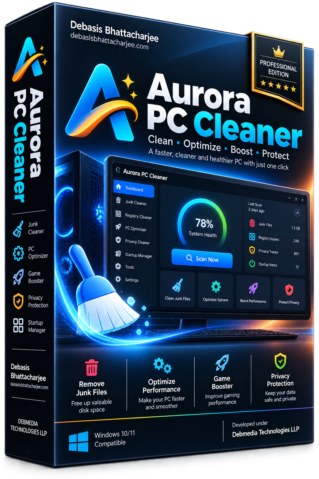 Aurorapccleaner box