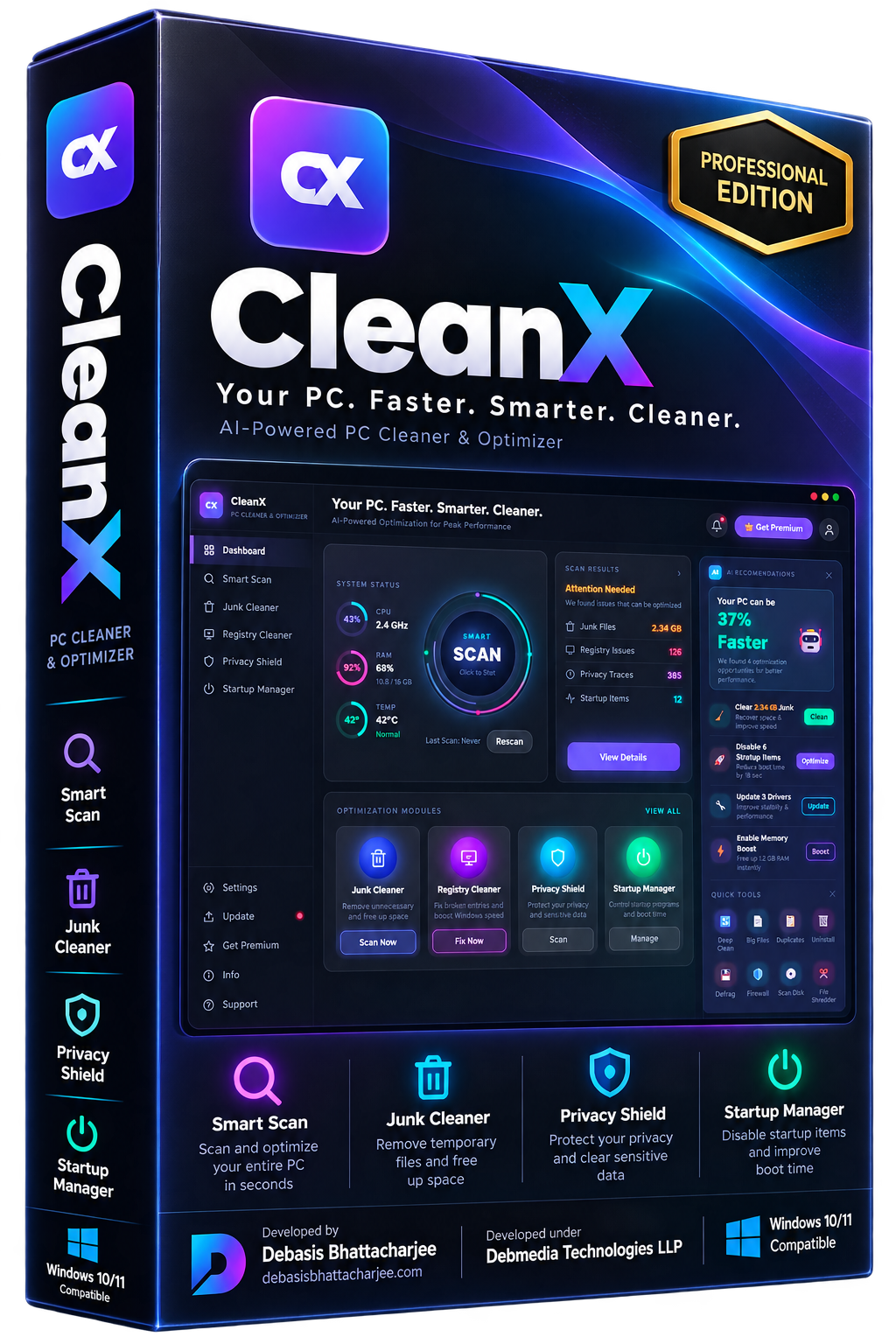Cleanx box