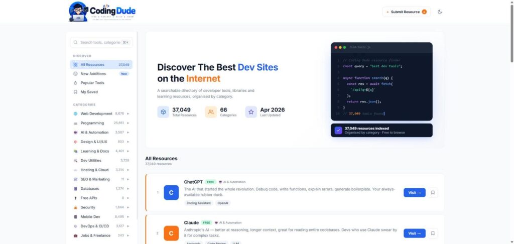 Coding Dude screenshot