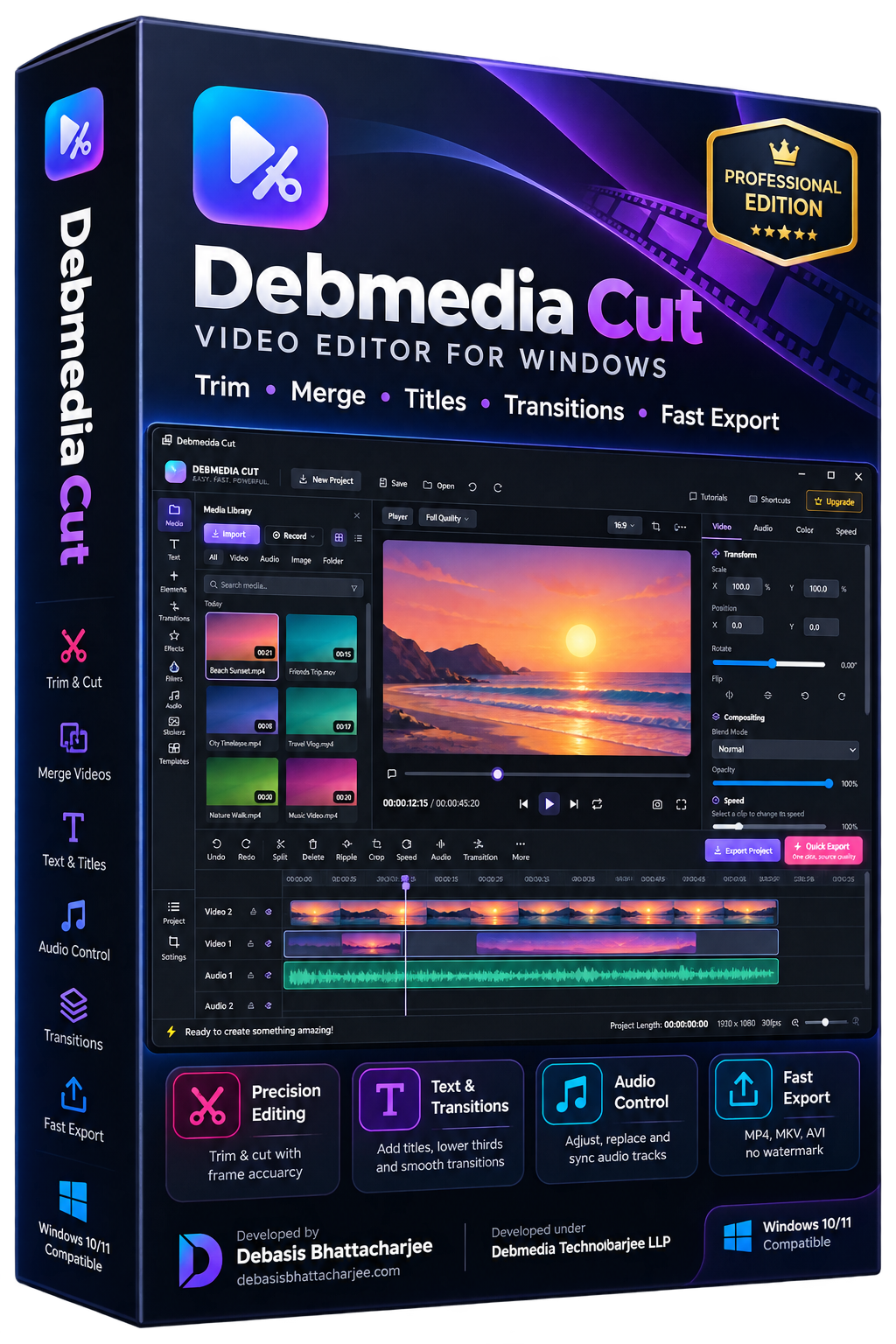 Debmediacut box