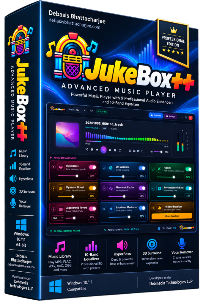 JukeBox++ screenshot