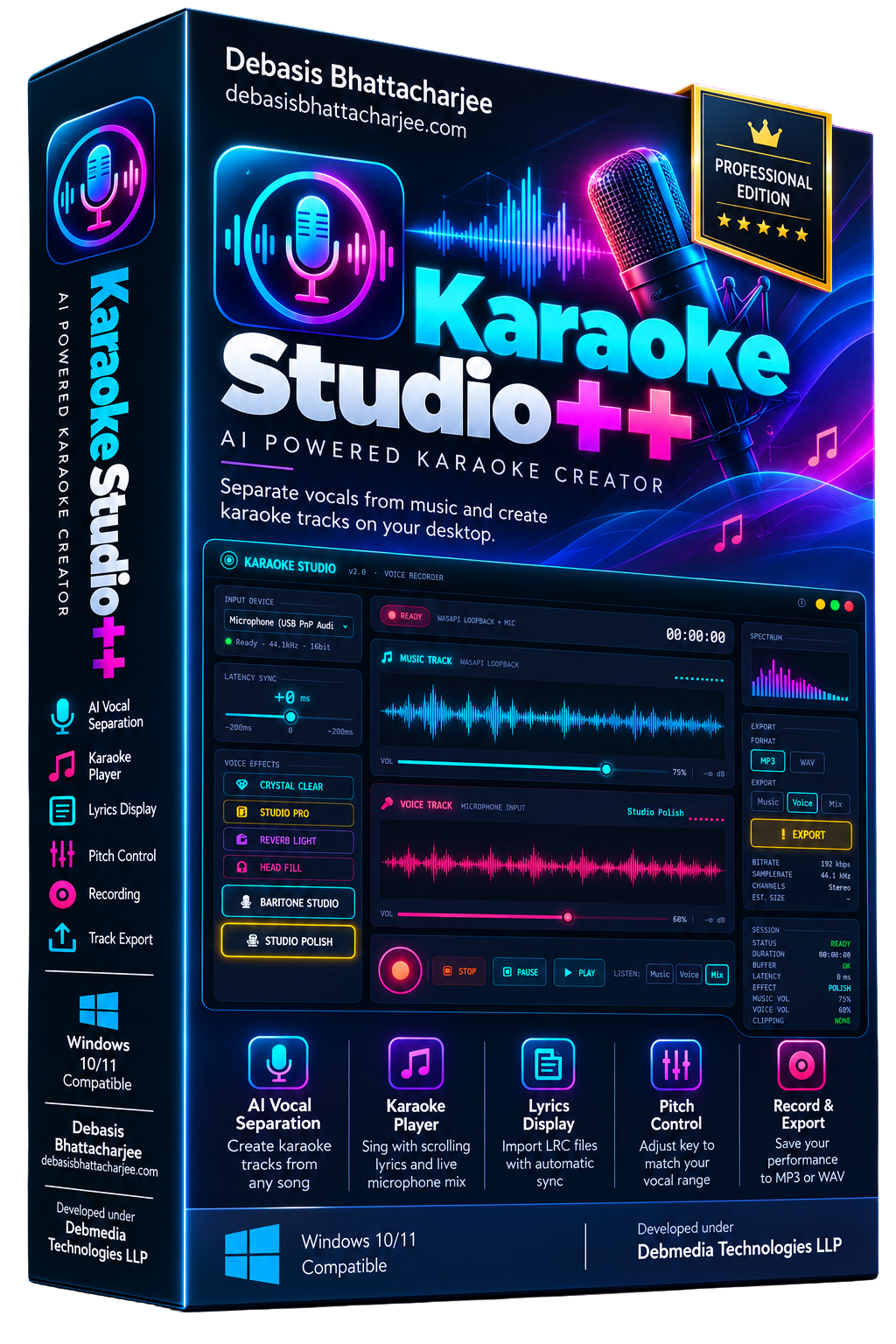 Karaokestudiopp box