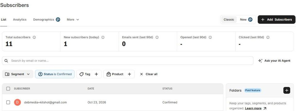 How to Add a Newsletter Signup to WordPress With Kit (Free, With Double Opt-In)
