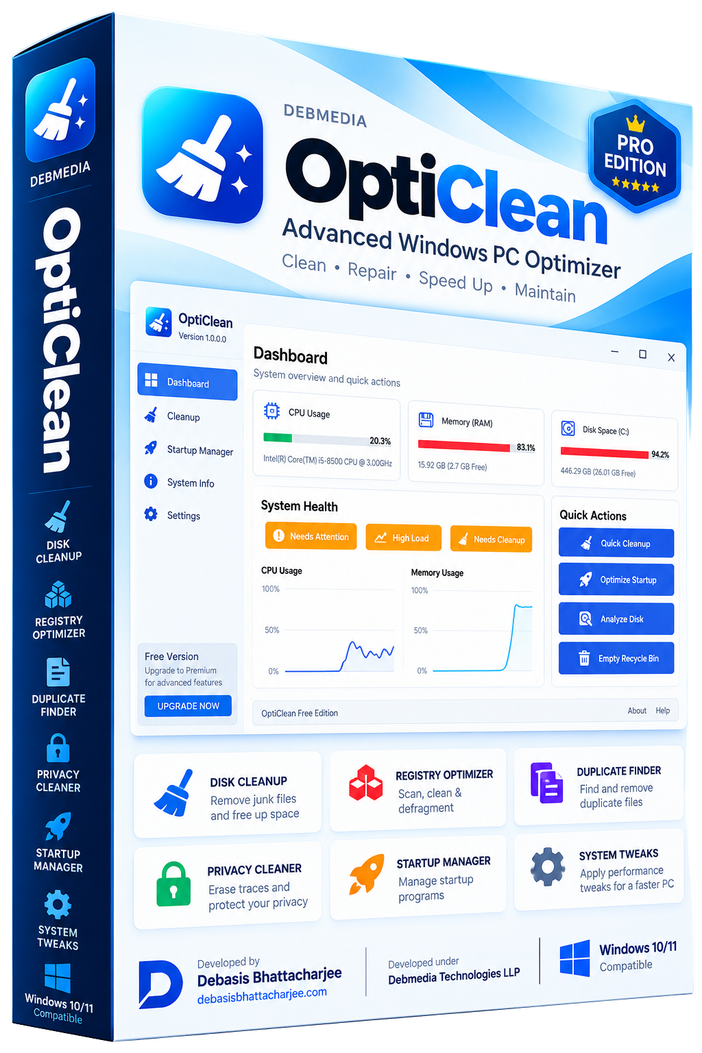 Opticlean box