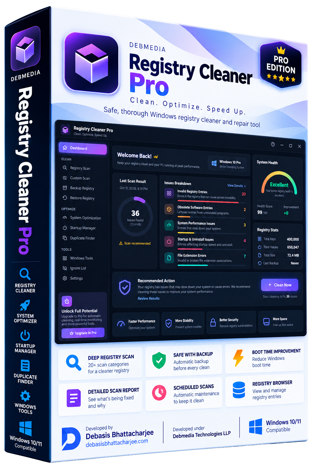 Registrycleanerpro box