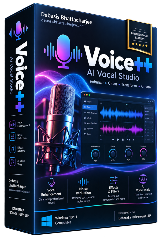 Voice++ screenshot